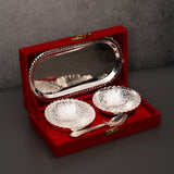 German Silver Bowl Set