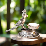 German Silver Parrot T light